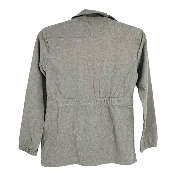 Hang Ten Womens Jacket Size XS Gray UPF‎ 50 Zipper Pockets Hiking Full Zip - Picture 12 of 12